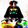 Fluoro Darth Vader T-shirt